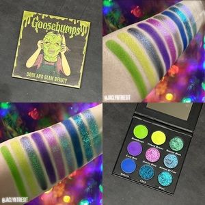 Dark and Glam Beauty Goosebumps Palette Unearthly Sugar Drizzle Indie Makeup